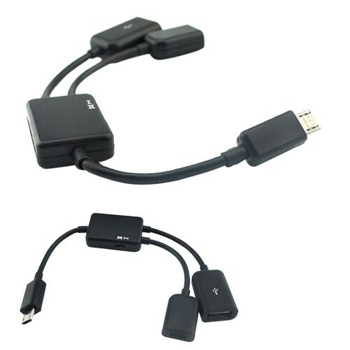 Durable TV Adapter Cable Transfer Splitter 0.2 M Keyboard M