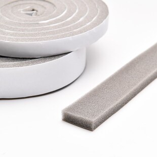 P soundproof foam weather stripping door seal strip self adh