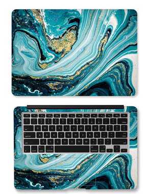 Marble pattern laptop sticker laptop skin 12/13/14/15/17 inc