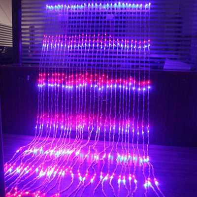 Light Curtain Led-Waterfall Meteor Snowfall Shower Icicle Ch