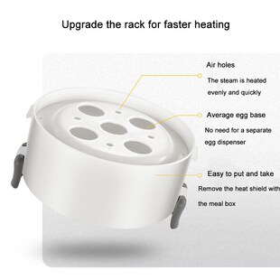 Kbxstart Containers Rice-Cooker Lunch-Box Food-Warmer Multi-