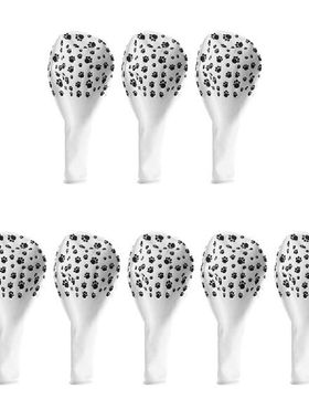 12 PCS Latex Balloons Dog Footprint Balloons Durable
