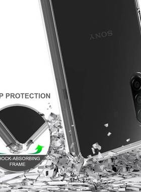 Soft Silicon TP/PC Case Sony Xperia 10 II Fundas Capa Shock