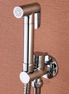 Toilet Brass Hand Held Bidet Spray Shower Head Douche Kit Sh