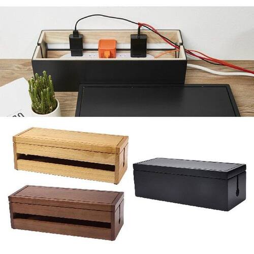 Cable Management Jewelry Box Organizer Cord, Power Strip or