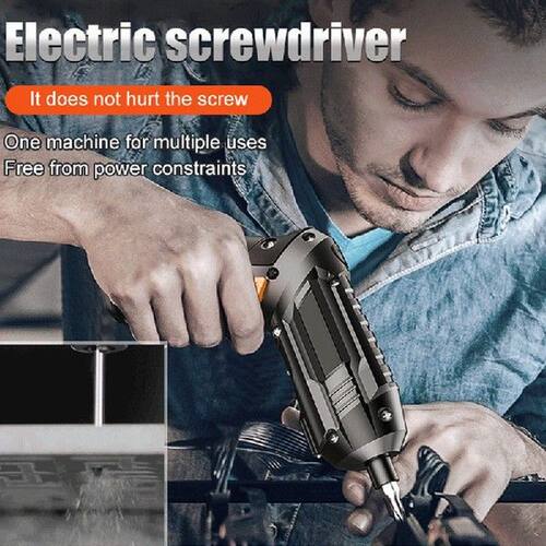 Mini Electric Screwdriver Set Cordless Drill USB