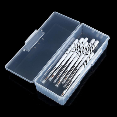 1 Pcs Plastic Small Empty Box Nail Art Gems Brush Pen