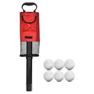 Golf Ball Retriever Golf Ball Pick Up Shag Bag Tube