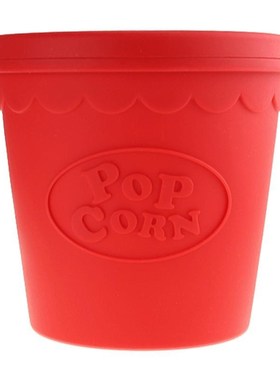 FDA Silicone Popcorn Bowl Home Microwaveable Pop Corn Maker