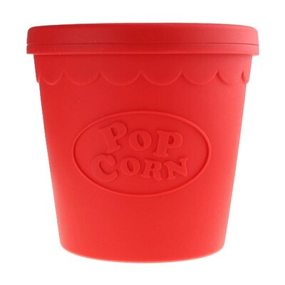 FDA Silicone Popcorn Bowl Home Microwaveable Pop Corn Maker