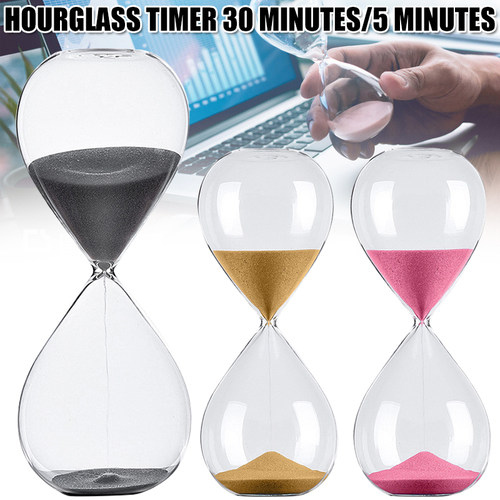 Hourglass Sand Timer Improve Productivity Achieve Goals