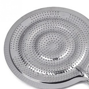 21cm Wooden Handle Heat Diffuser Stove Pan Gas Electric Slow