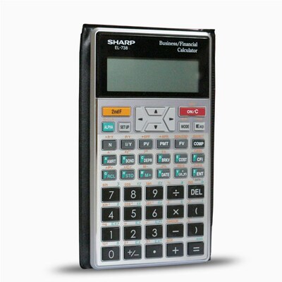 SHARP EL-738 Professional Financial Exam Calculator Financia