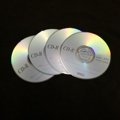4PCS/LOT 3725 CD-R Blank discs recordable compact disc 700M