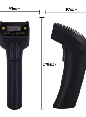 2D Wireless Barcode Scanner,30-100 meters Transfer Distance,