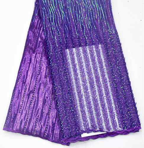 tulle beaded lace fabric wholesale glitter and lace fabric