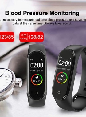 Smart Band Fitness Trcker M4 Sport Bracelet Pedometer Heart