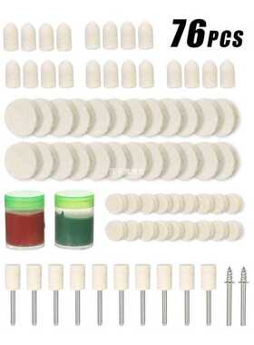 76pcs 1/8 dremel drill Electric Grinder Engraver Shank Rota