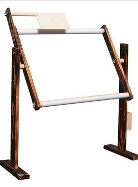 Creative Adjustable Wood Cross Stitch Fram Rack Wooden