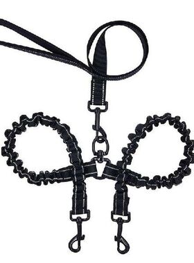 Double Dual Dog Leash,No Tangle Dog Lead With Padded Handle