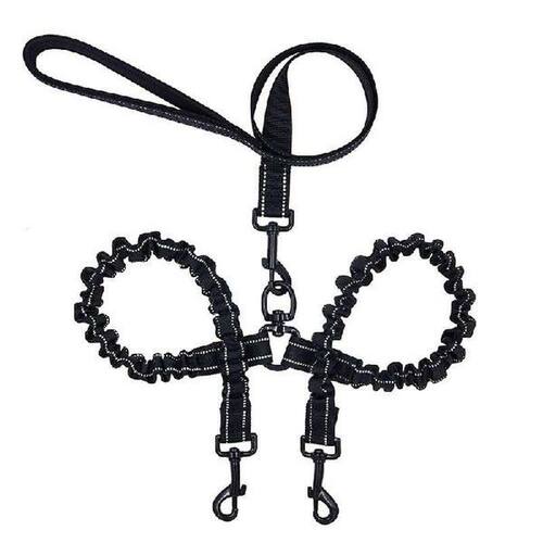 Double Dual Dog Leash,No Tangle Dog Lead With Padded Handle