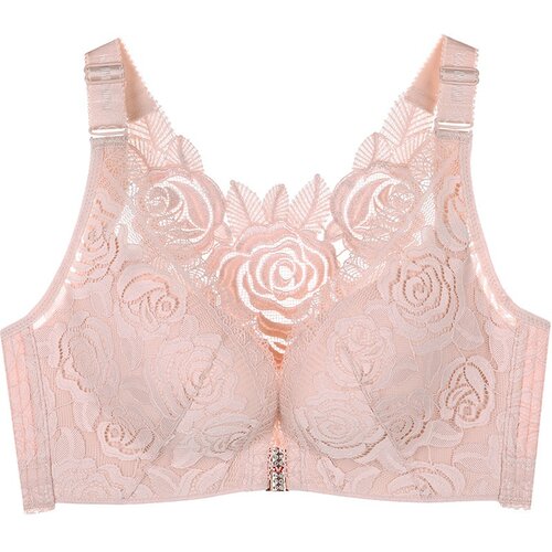 underwear big size Plus size bra underwear women Front butto