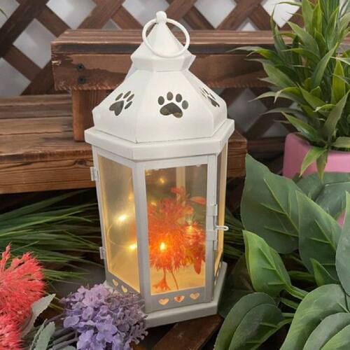 Metal Candlestick Retro Hanging Lantern Iron Art Solar