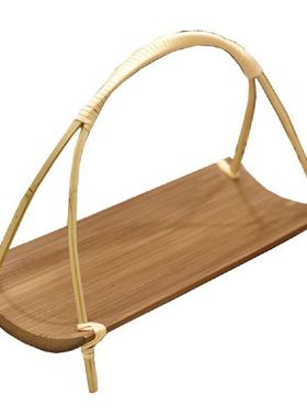 Tray Serving Sushi Plate Appetizer Wood Platter Wooden