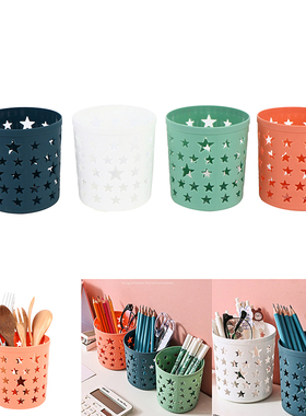 Pen Holder Star Shape Pen Holder Desktop Organizer School