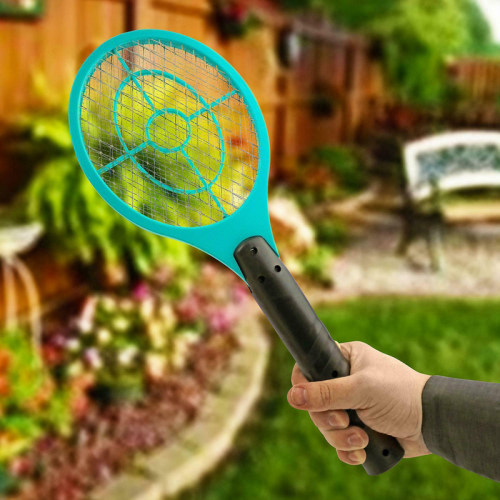 Electric Handheld Bug Zapper Insect Fly Swatter Racket