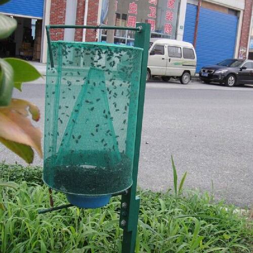 1pcs Reusable Fly Catcher Killer Cage Net Trap Insert Bug