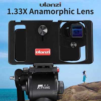 Ulanzi 17mm Universal 1.33X Anamorphic Phone Lens For IPhone