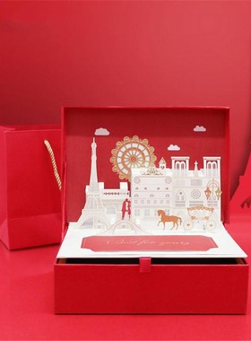 Creative Explosion 3d Gift Packing Box Creative Diy