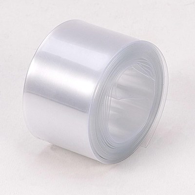 Othmro New 2M Flat Width 23mm Clear PVC Heat Shrinkable Wrap