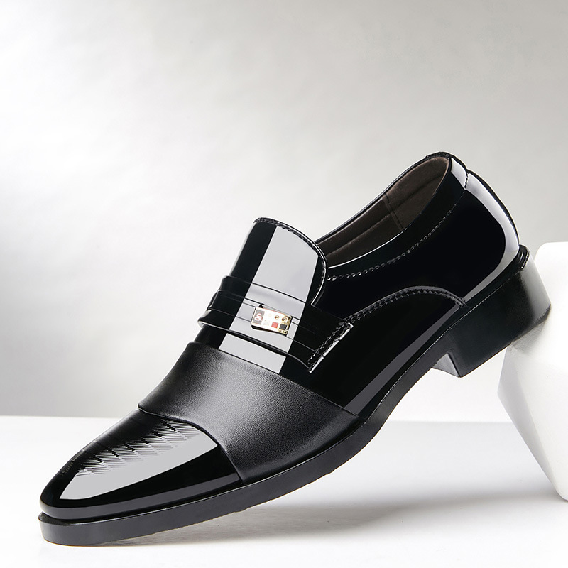 Men's business shoes47 48男皮鞋大码商务男士商务正装