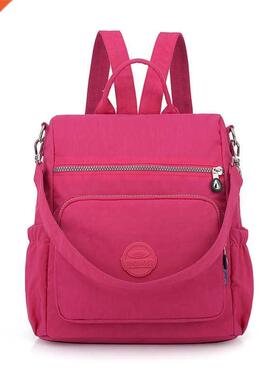 New arrive wholesale fashion casual waterproof nylon backpa