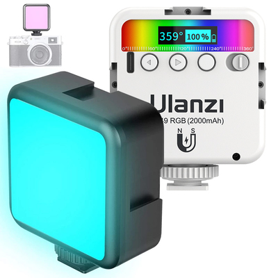 Ulanzi VL49 RGB Video Lights Mini LED Camera Light 2000mAh R