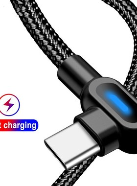 Micro-Usb-Cable Charge Andriod Samsung 90-Degree Data-Cord-C