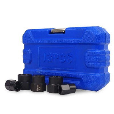 13Pcs Impact Damaged Bolt Nut Screw Remover Extractor Socket