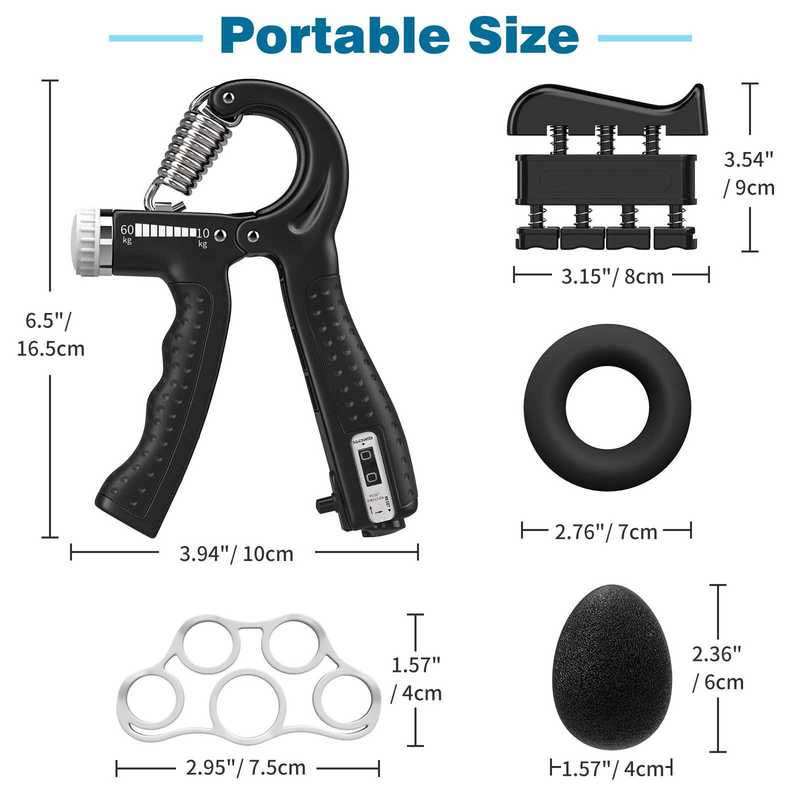 10-60Kg Hand Gripper Gym Expander Fitness Hand Grip Dynamome