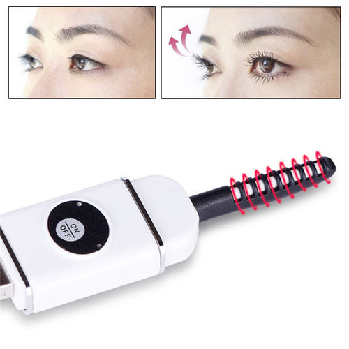 Mini USB Rechargeable Electric Heated Eyelash Curler