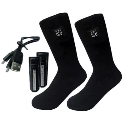 New Winter Electric Heated Socks USB Rechargeable Remote