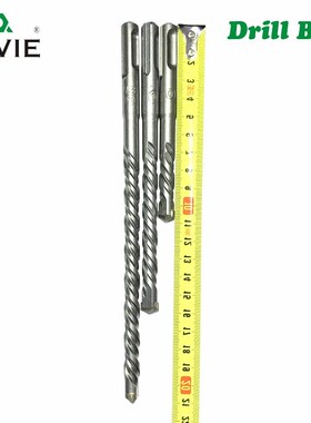 LAVIE 3pc/Lot SDS Plus Drill Bits 6 8 10mm 210mm Hole Saw Dr