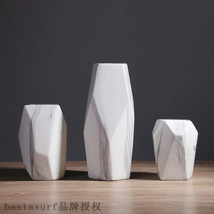 Modern simple Vase Decoration living room ceramic dry flowe
