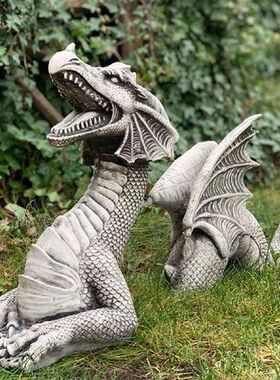 Dragon Garden Decoration Resin Dragon Statue Decorations