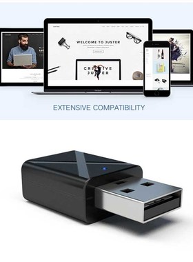 Bluetooth Receiver 2 in 1 Car Bluetooth 5.0 Adapter Wireles