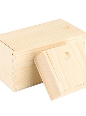 2Pcs Wood Jewelry Box For Woman, Organizer Box For Rings,