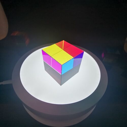 50Mm(About 2Inch) Color Cube Cmy Cube Home Office Decoration