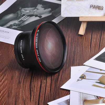 58MM 0.43x Professional HD Wide Angle Lens w/Macro Portion f
