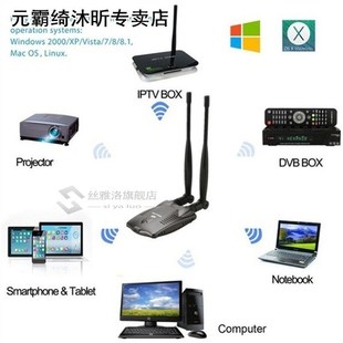 High Power Network Card Wireless WiFi Adapter Password Crack